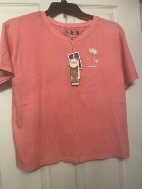 C&C California Coral Palm Graphic Tee